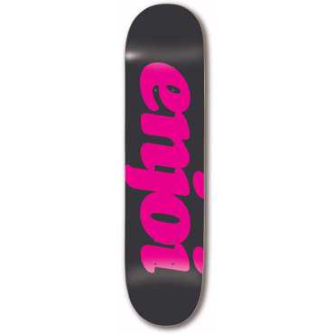 ENJOI Flocked HYB Deck 7.75''- Black